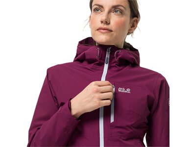 JACK WOLFSKIN Damen Funktionsjacke EAGLE PEAK JACKET W Rot