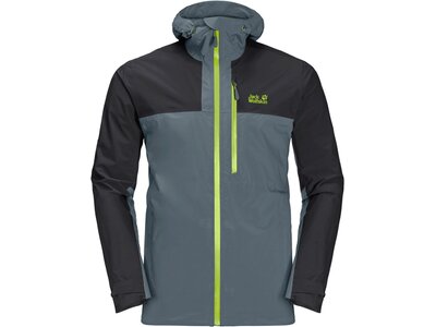 JACK WOLFSKIN Herren Funktionsjacke GO HIKE JACKET M Grau