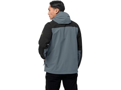 JACK WOLFSKIN Herren Funktionsjacke GO HIKE JACKET M Grau