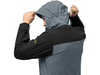 JACK WOLFSKIN Herren Funktionsjacke GO HIKE JACKET M Grau