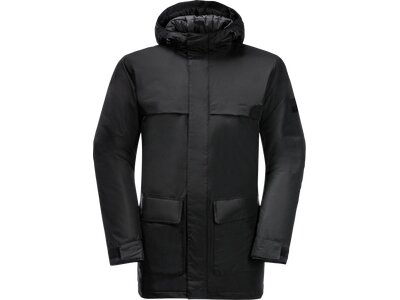 JACK WOLFSKIN Herren Funktionsjacke WINTERLAGER PARKA M Schwarz