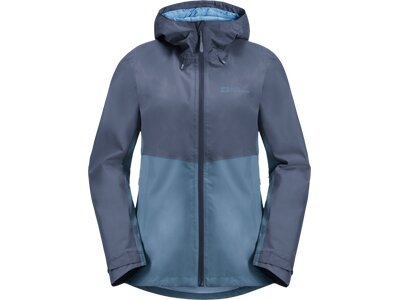 JACK WOLFSKIN Damen Funktionsjacke WEILTAL 2L JKT W Blau