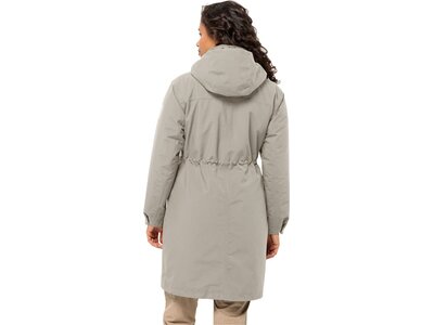 JACK WOLFSKIN Damen Doppeljacke EISWALD PARKA W Grau