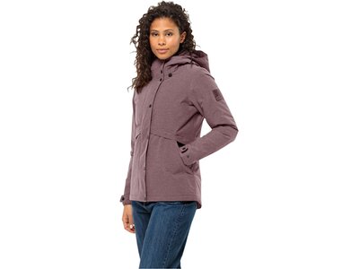 JACK WOLFSKIN Damen Funktionsjacke SNOWY PARK JKT W Grau