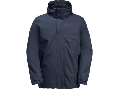 JACK WOLFSKIN Herren Doppeljacke LUNTAL 3IN1 JKT M Blau