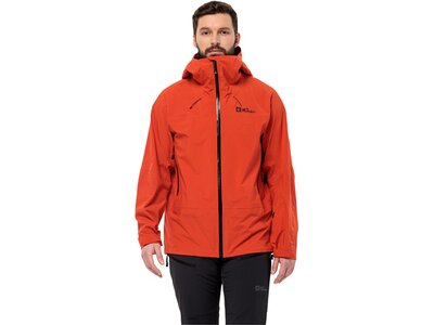 JACK WOLFSKIN Herren Funktionsjacke ALPSPITZE TOUR 3L JKT M Rot