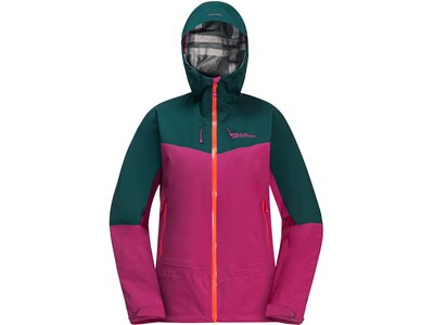 JACK WOLFSKIN Damen Funktionsjacke ALPSPITZE TOUR 3L JKT W Rot