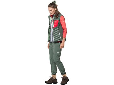 JACK WOLFSKIN Damen Weste ROUTEBURN VEST W Grün