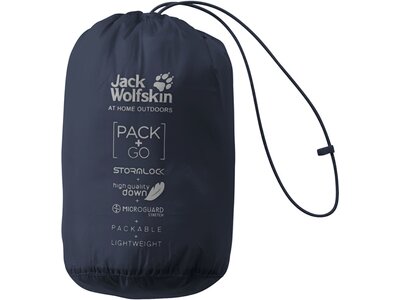 JACK WOLFSKIN Damen Funktionsjacke JWP HYBRID W Blau