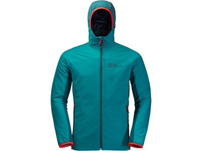 JACK WOLFSKIN Herren Funktionsjacke ALPSPITZE INS HOODY M Blau