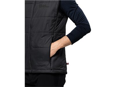 JACK WOLFSKIN Herren Weste BERGLAND INS VEST M Schwarz