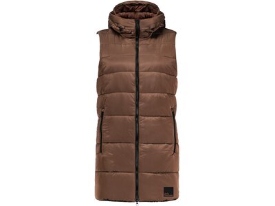 JACK WOLFSKIN Damen Weste EISBACH VEST W Braun