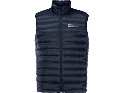 JACK WOLFSKIN Herren Weste PACK & GO DOWN VEST M Blau