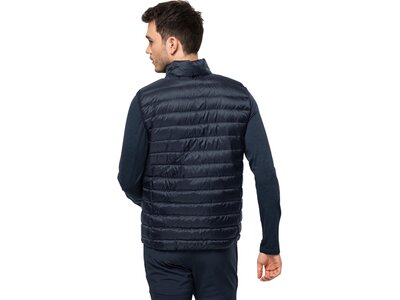 JACK WOLFSKIN Herren Weste PACK & GO DOWN VEST M Blau