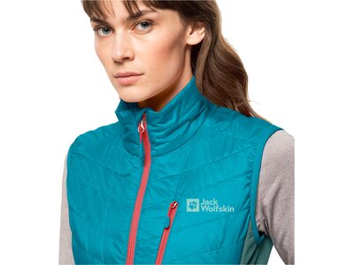 JACK WOLFSKIN Damen Weste ROUTEBURN PRO INS VEST W Blau