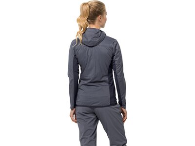 JACK WOLFSKIN Damen Jacke PRELIGHT ALPHA JKT W Grau