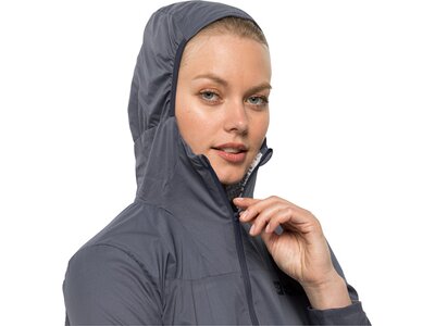 JACK WOLFSKIN Damen Jacke PRELIGHT ALPHA JKT W Grau