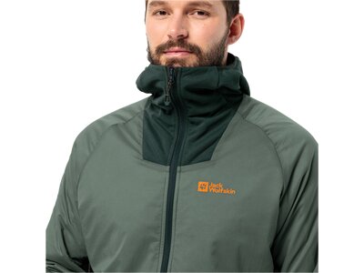 JACK WOLFSKIN Herren Jacke ALPSPITZE INS HYBRID M Grau