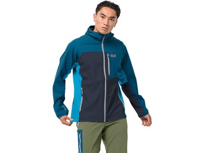 JACK WOLFSKIN Herren Funktionsjacke EAGLE PEAK II Blau