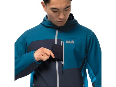 JACK WOLFSKIN Herren Funktionsjacke EAGLE PEAK II Blau