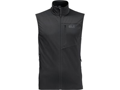 JACK WOLFSKIN Herren Weste HIGHEST PEAK VEST M Schwarz