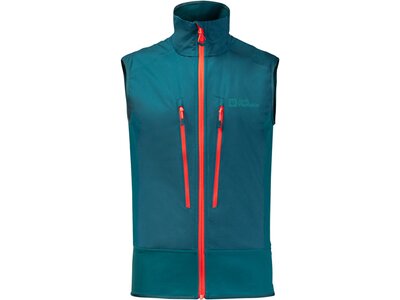 JACK WOLFSKIN Herren Weste ALPSPITZE VEST M Blau