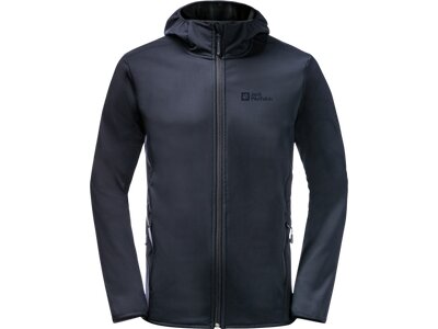 JACK WOLFSKIN Herren Funktionsjacke BORNBERG HOODY M Blau