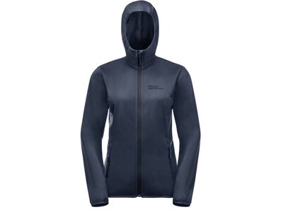 JACK WOLFSKIN Damen Funktionsjacke BORNBERG HOODY W Blau
