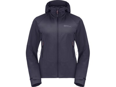 JACK WOLFSKIN Damen Jacke KAMMWEG JKT W Grau