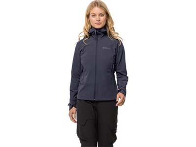 JACK WOLFSKIN Damen Jacke KAMMWEG JKT W Grau