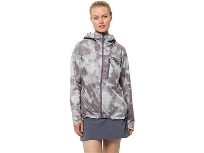 JACK WOLFSKIN Damen Funktionsjacke PRELIGHT WINDBREAKER W Grau