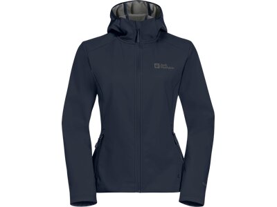 JACK WOLFSKIN Damen Funktionsjacke BORNBERG HOODY W Blau