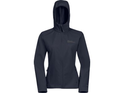 JACK WOLFSKIN Damen Funktionsjacke BORNBERG HOODY W Blau