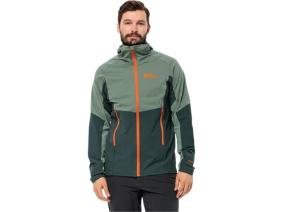 JACK WOLFSKIN Herren Jacke BRISSTAL HOODY M Grau