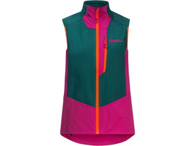 JACK WOLFSKIN Damen Weste ALPSPITZE VEST W Pink