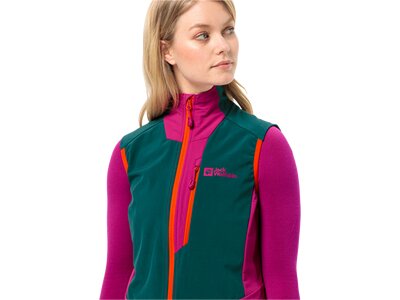 JACK WOLFSKIN Damen Weste ALPSPITZE VEST W Pink