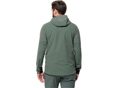 JACK WOLFSKIN Herren Jacke ALPSPITZE HOODY M Grau