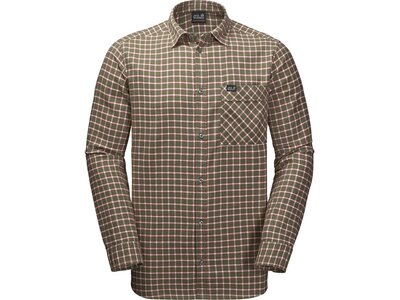 JACK WOLFSKIN Herren Hemd Fraser Island Shirt Braun