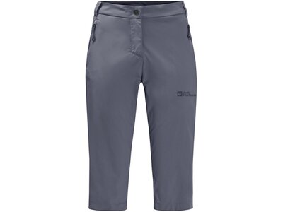 JACK WOLFSKIN Damen Shorts ACTIVATE LIGHT 3/4 PANTS Grau