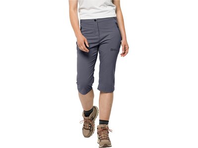 JACK WOLFSKIN Damen Shorts ACTIVATE LIGHT 3/4 PANTS Grau