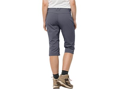 JACK WOLFSKIN Damen Shorts ACTIVATE LIGHT 3/4 PANTS Grau