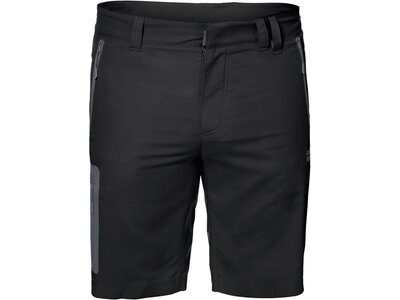 JACK WOLFSKIN Herren Wanderbermudas "Active Track Shorts" Schwarz