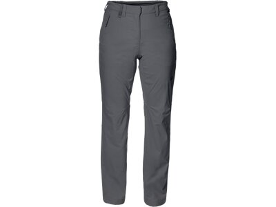 JACK WOLFSKIN Damen Wanderhose / Trekkinghose Activate Light Grau