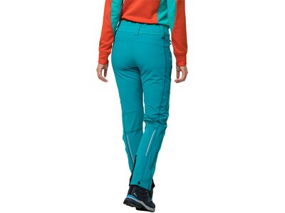 JACK WOLFSKIN Damen Hose GRAVITY SLOPE PANTS WOMEN Blau