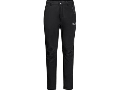 JACK WOLFSKIN Herren Hose ZENON SOFTSHELL PANTS MEN Schwarz