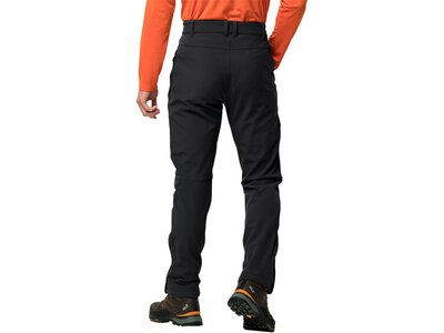 JACK WOLFSKIN Herren Hose ZENON SOFTSHELL PANTS MEN Schwarz