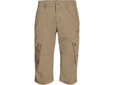 JACK WOLFSKIN Herren Freizeithose DESERT VALLEY 3/4 PANTS M Grau