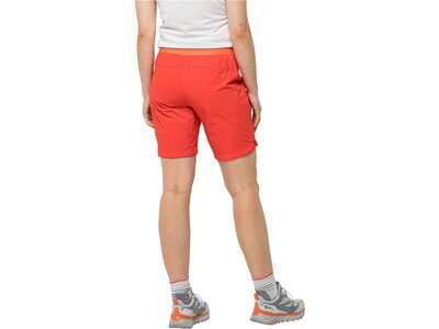 JACK WOLFSKIN Damen Shorts HILLTOP TRAIL SHORTS W Rot