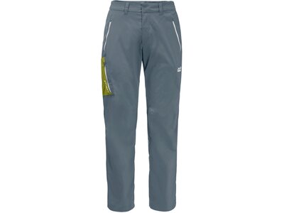 JACK WOLFSKIN Herren Hose OVERLAND PANTS M Grau