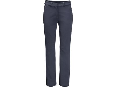 JACK WOLFSKIN Damen Hose OVERLAND II PANTS W Grau